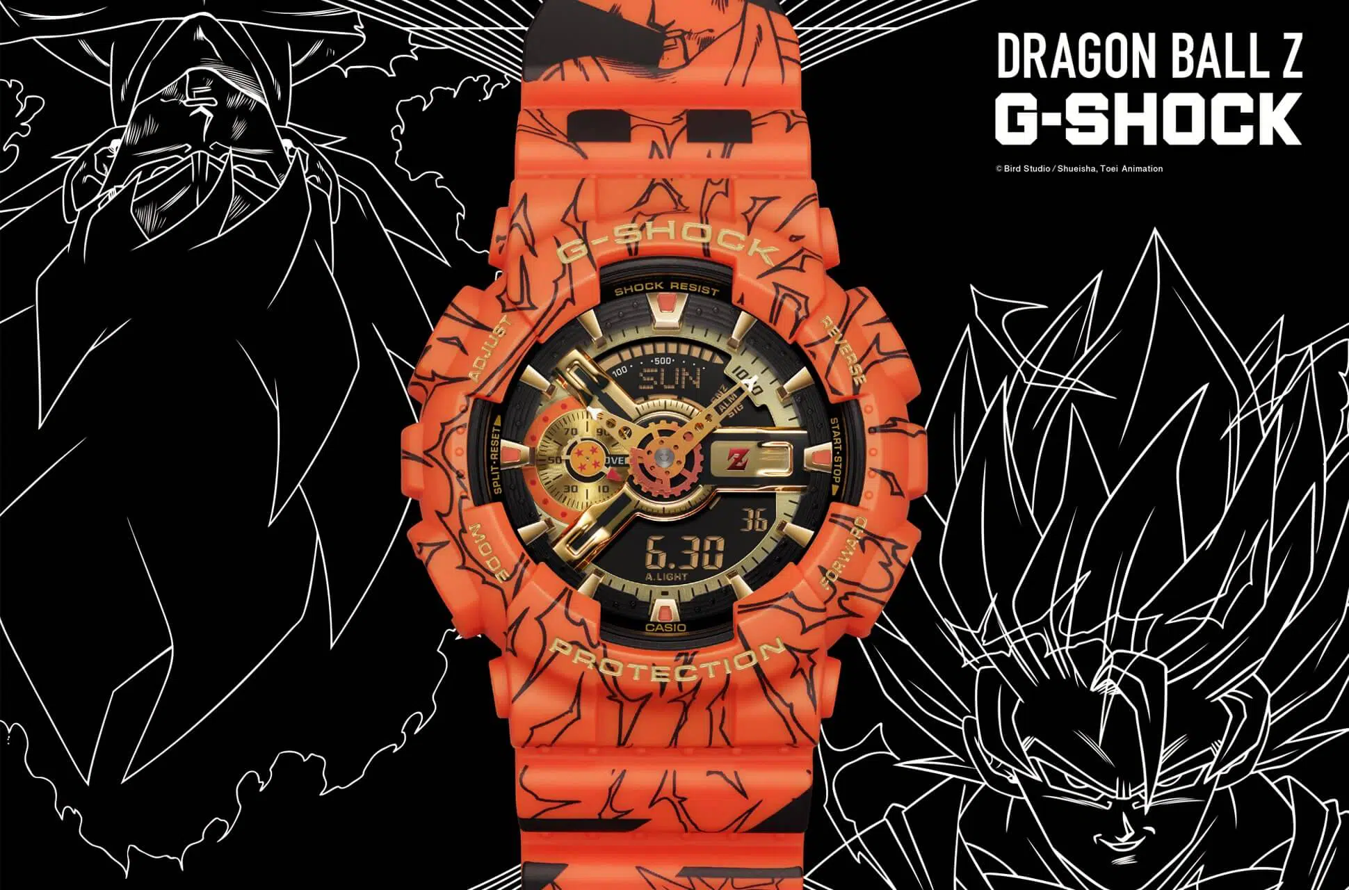 G-Shock présente sa montre en hommage à Dragon Ball Z - Mr Montre