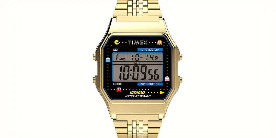 Digitale Acier Inoxydable Dorée Pac Man TW2U32000 - Timex