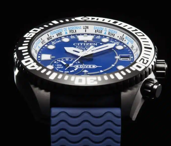 Citizen Satellite Wave Gps Diver Super Titanium 1