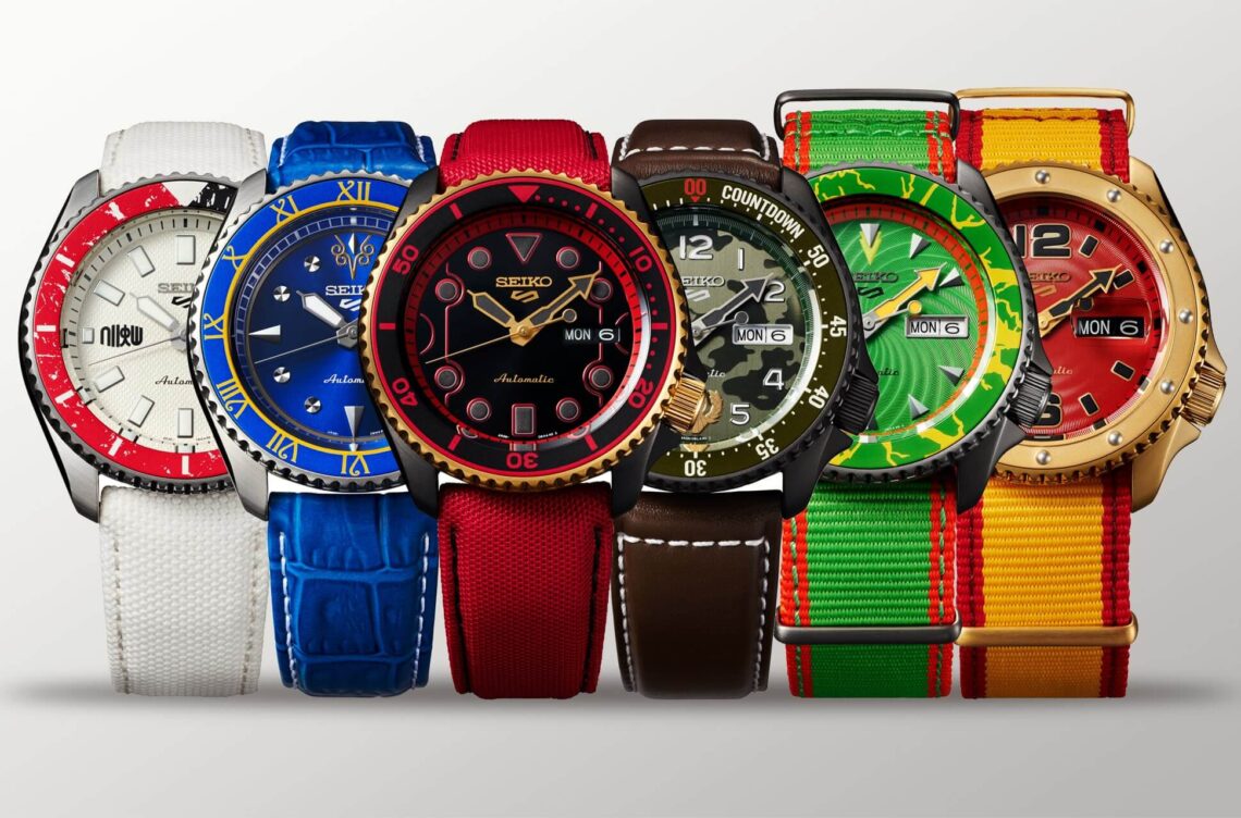 Seiko 5 Sports x Street Fighter V