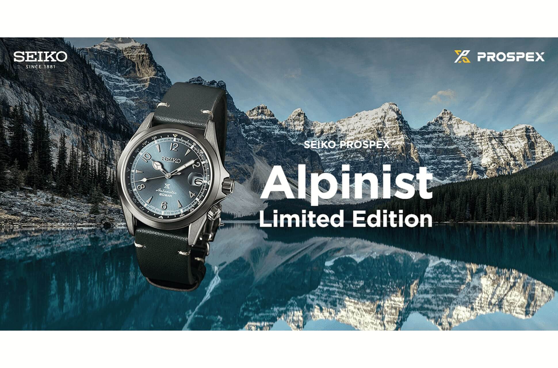 Seiko Prospex Alpinist Mountain Glacier