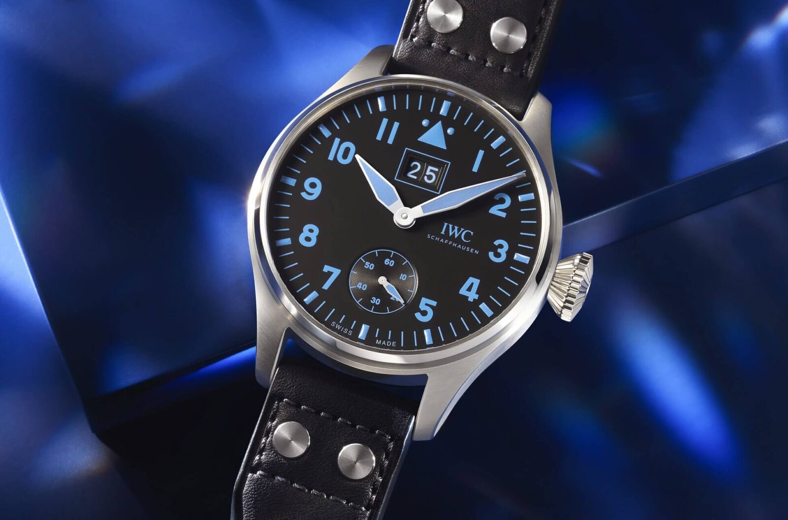 IWC Grande Montre d’Aviateur Grande Date Bucherer BLUE