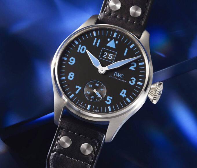 IWC Grande Montre d’Aviateur Grande Date Bucherer BLUE