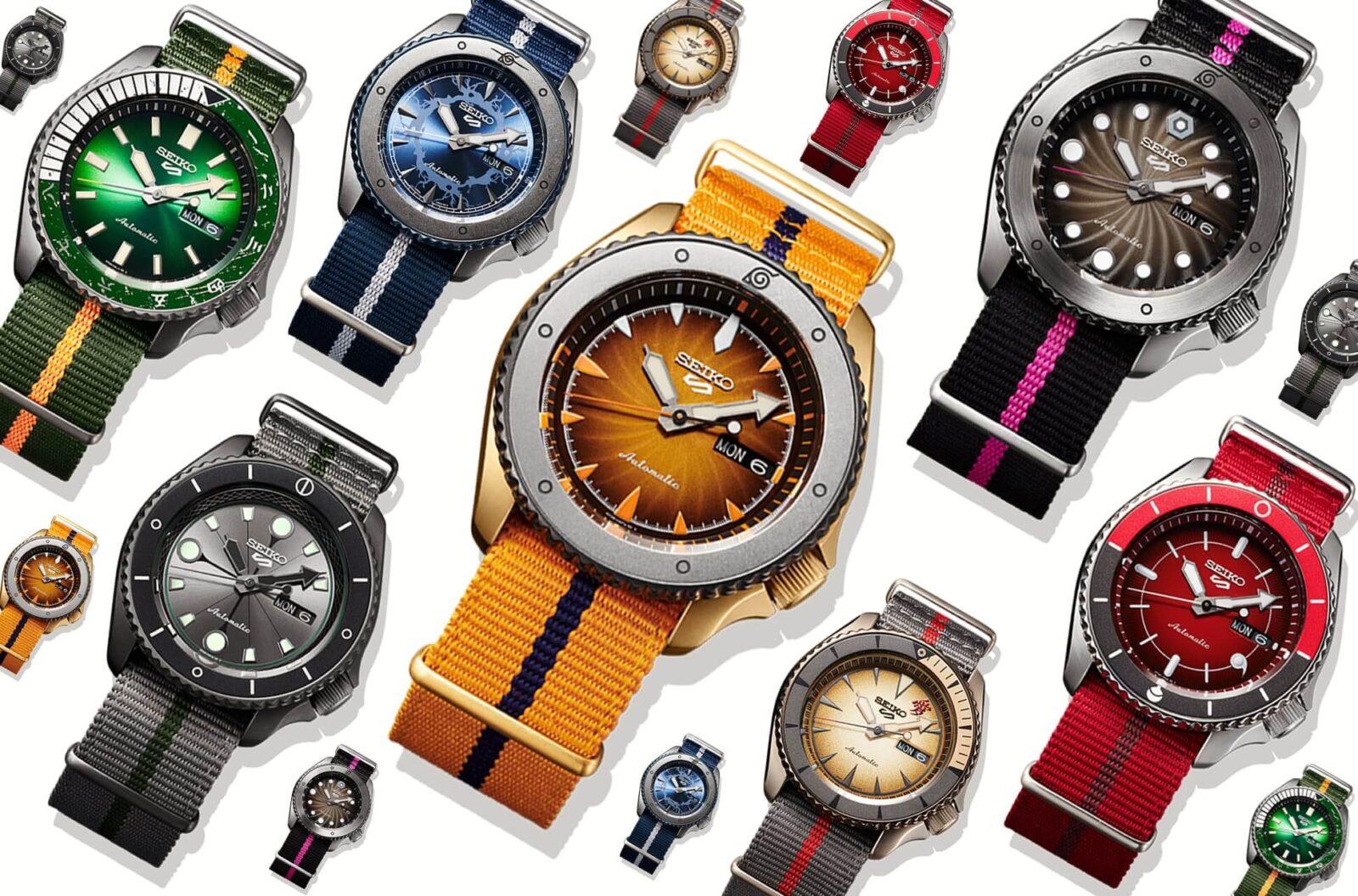 Seiko 5 Sports Naruto Boruto