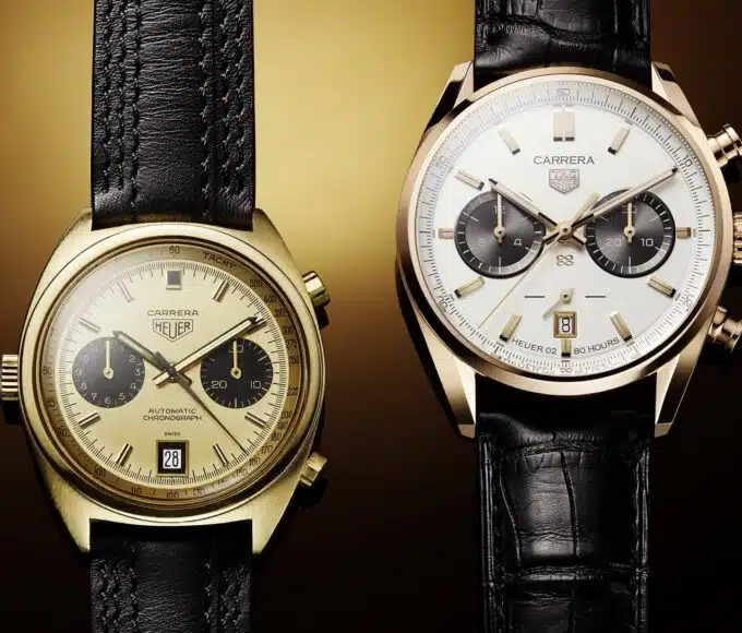 TAG Heuer Carrera Chronograph Jack Heuer Birthday Gold Limited Edition