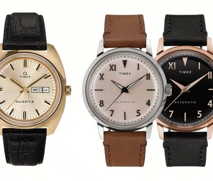 Mise à jour du design de la Timex Marlin et de la Q Timex Marmont
