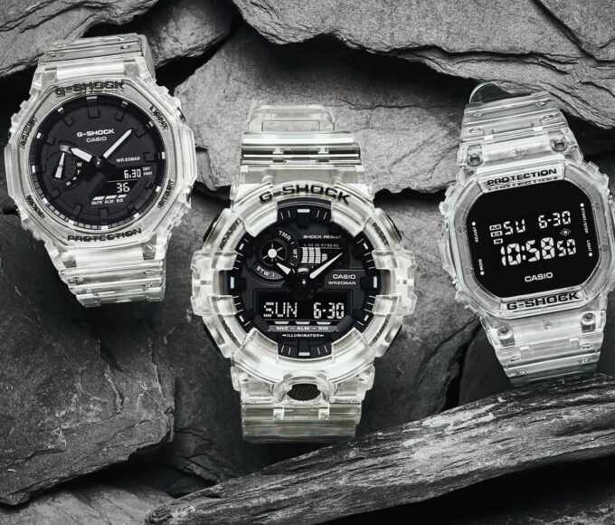 G-SHOCKS Transparent Pack