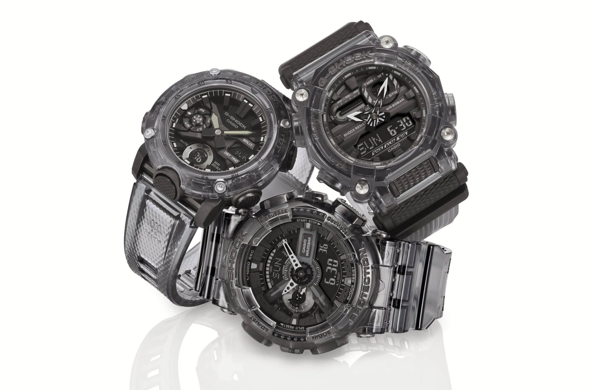 G-SHOCKS Transparent Pack