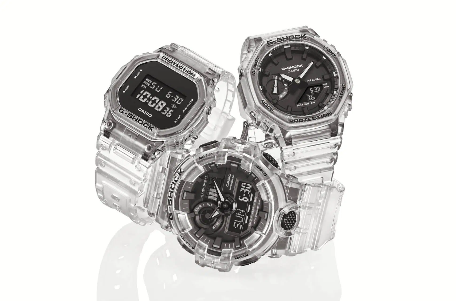 G-SHOCKS Transparent Pack