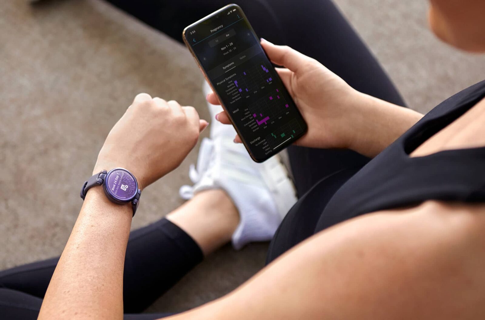 montre garmin lily