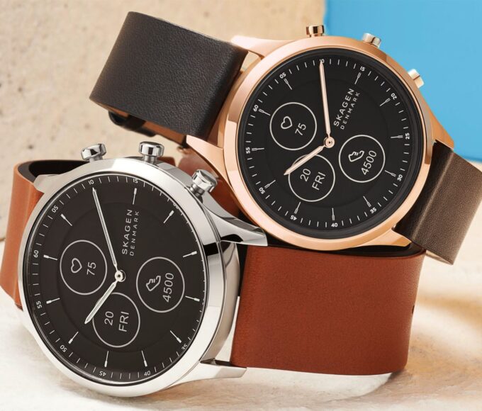 skagen jorn hybrid hr une min