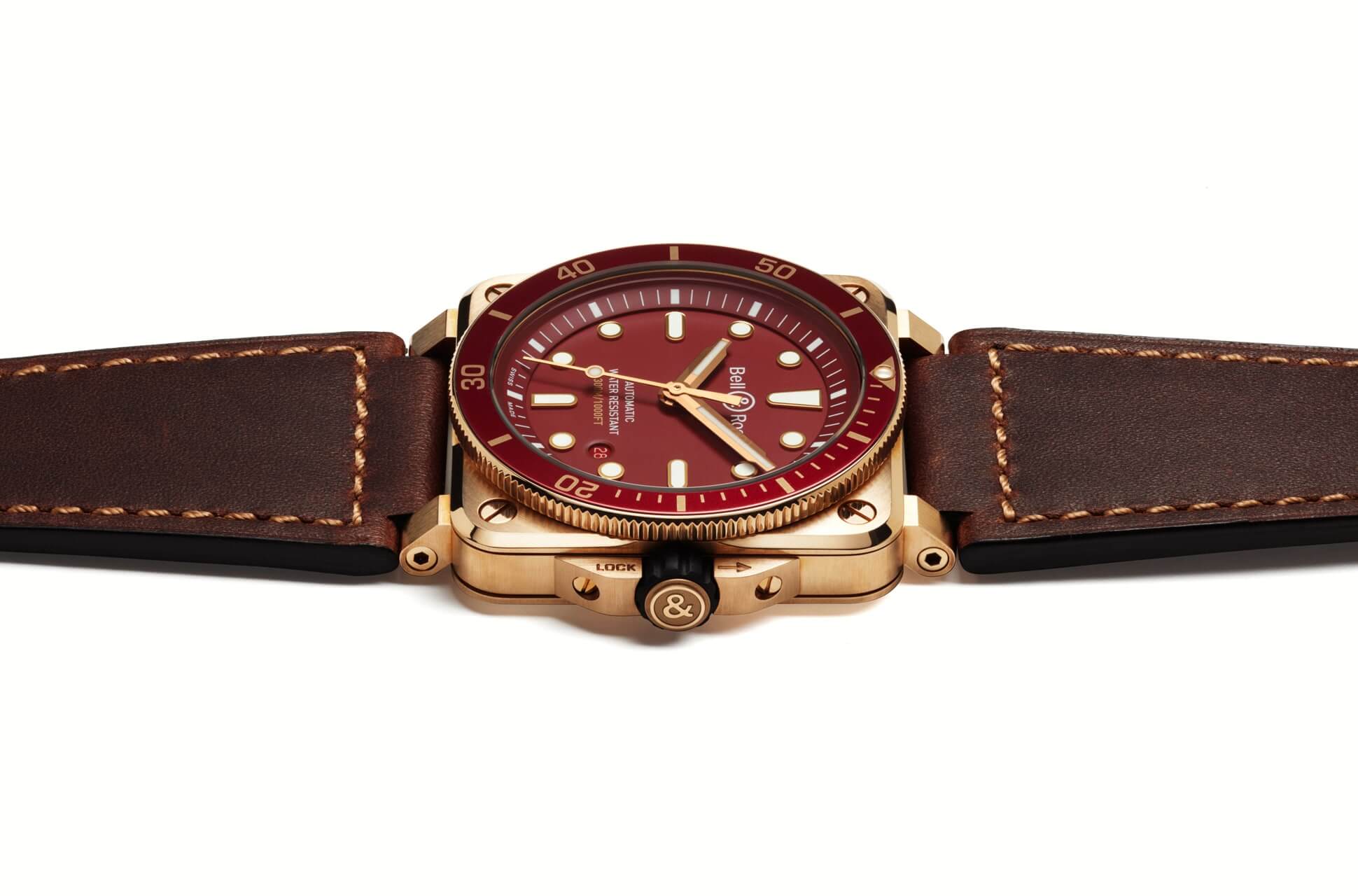 BR 03-92 Diver Red Bronze 