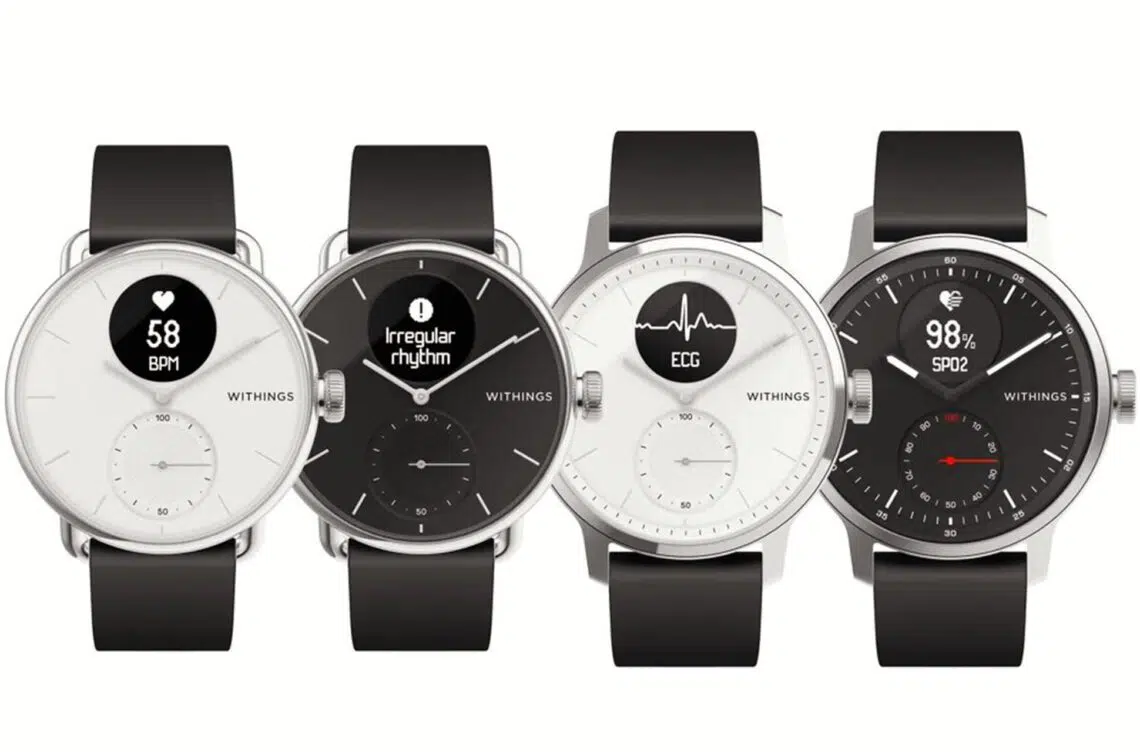 withings scanwatch une min