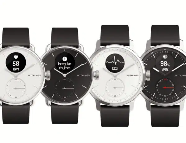 withings scanwatch une min