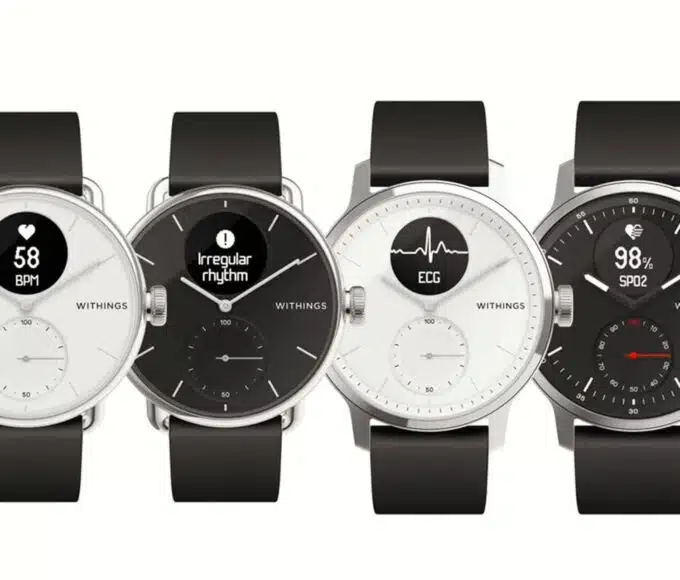 withings scanwatch une min