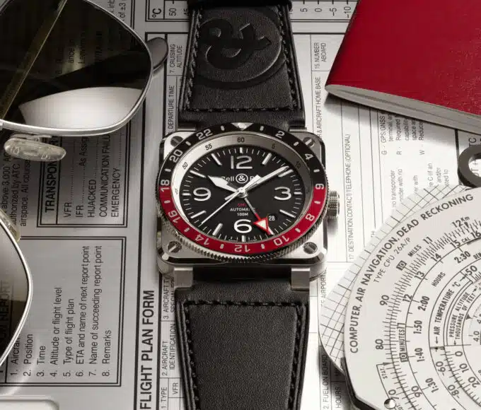 BR 03-93 GMT de Bell & Ross : un concentré de design, de fonction et de lisibilité