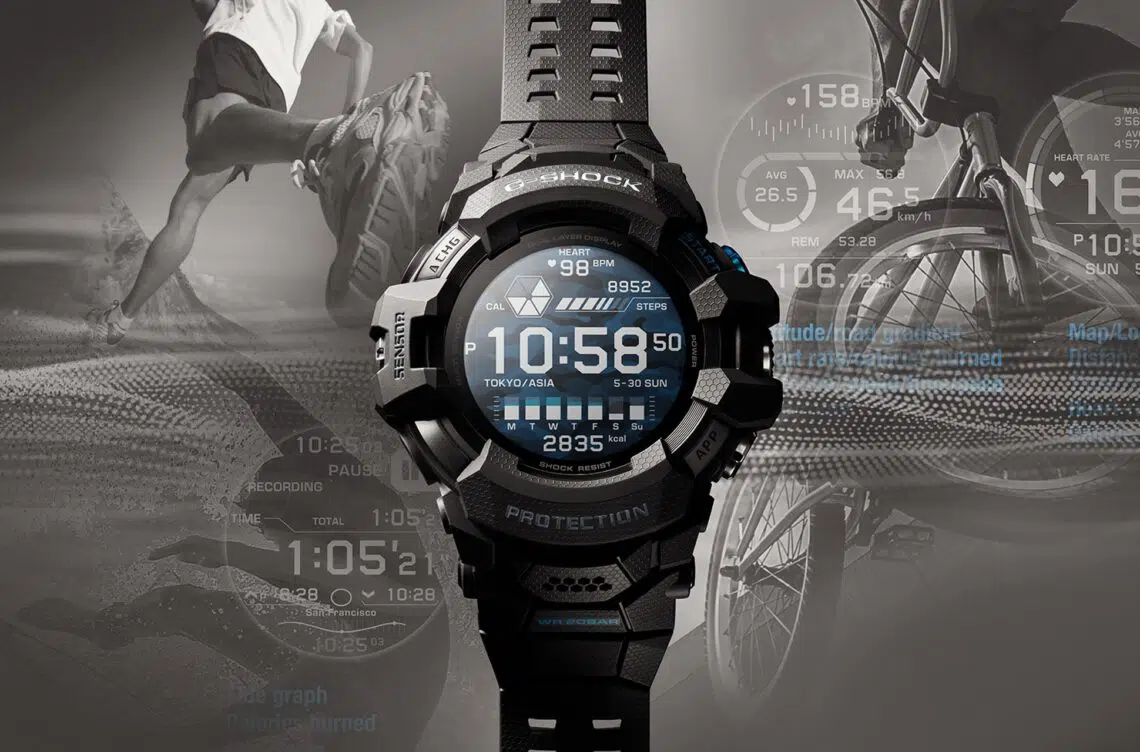 g shock sous wear os de google