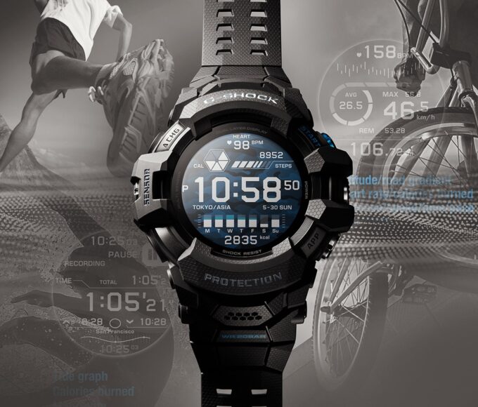 g shock sous wear os de google
