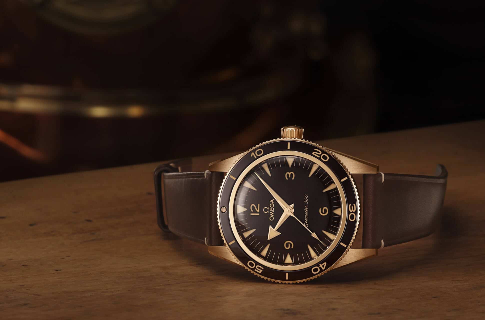 omega seamaster diver 300m or bronze