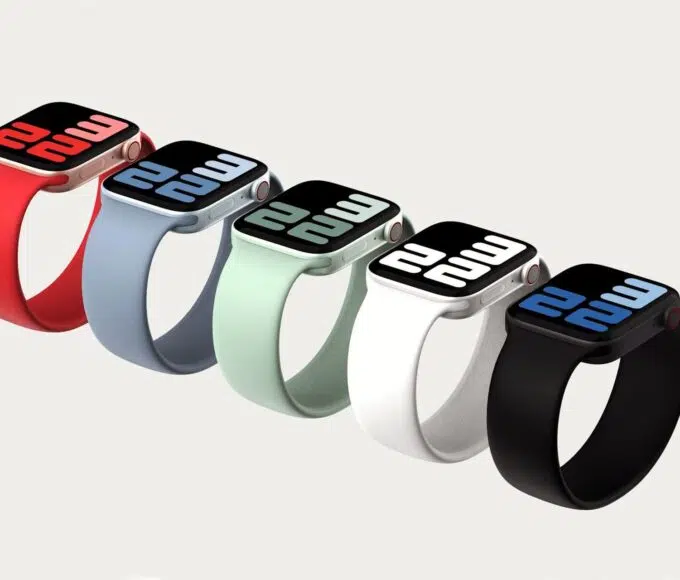 apple watch series 7 rendu une min