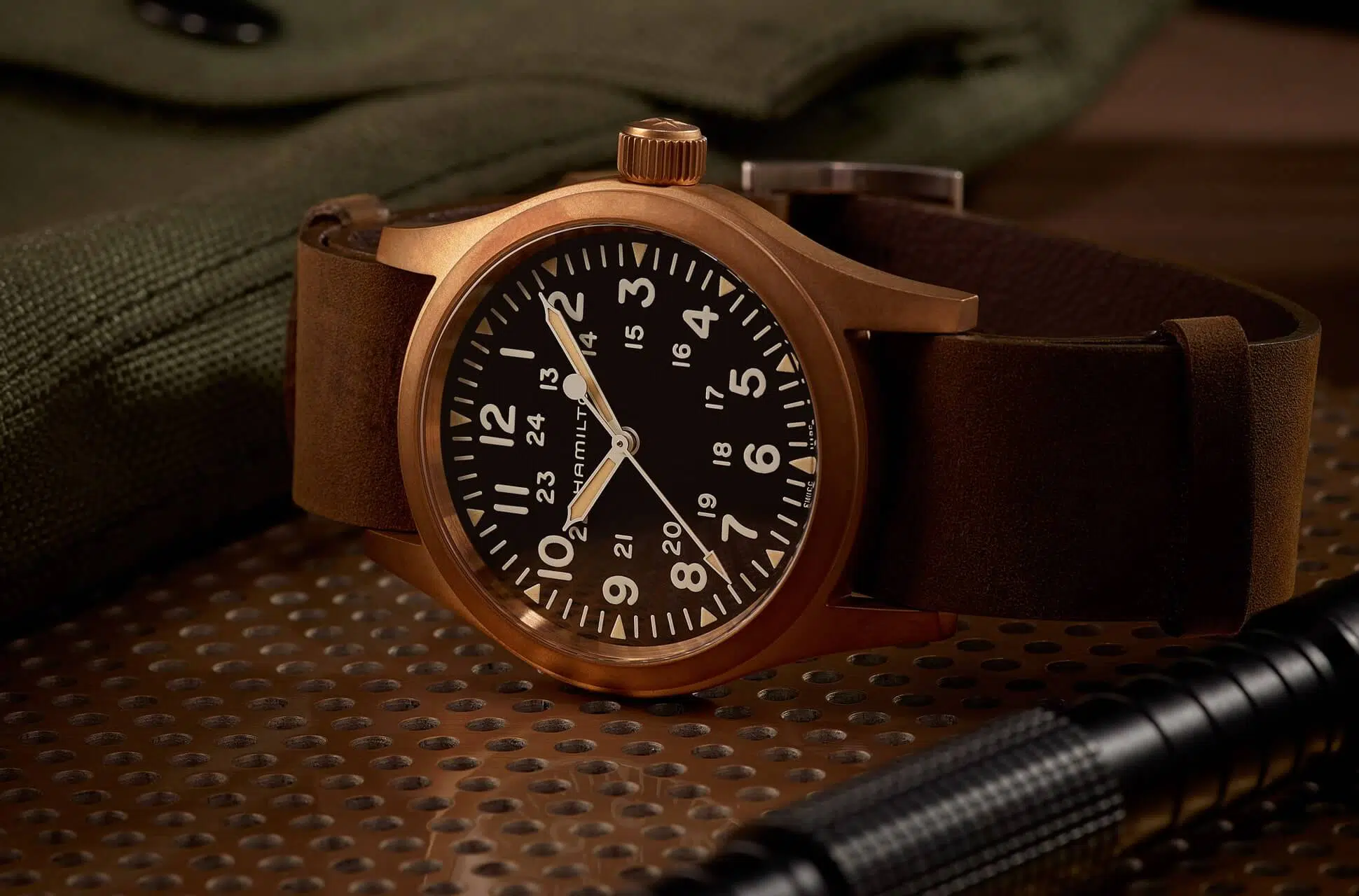 Hamilton Khaki Field Mechanical Bronze