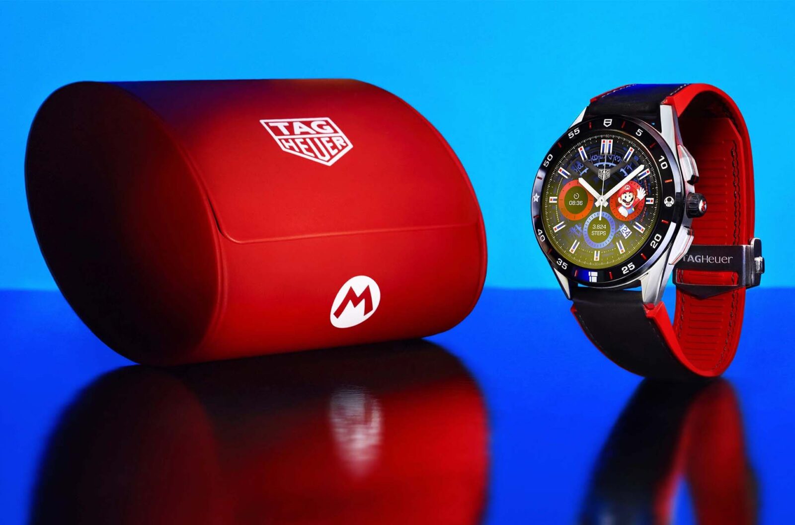 tagheuer connected supermario une min