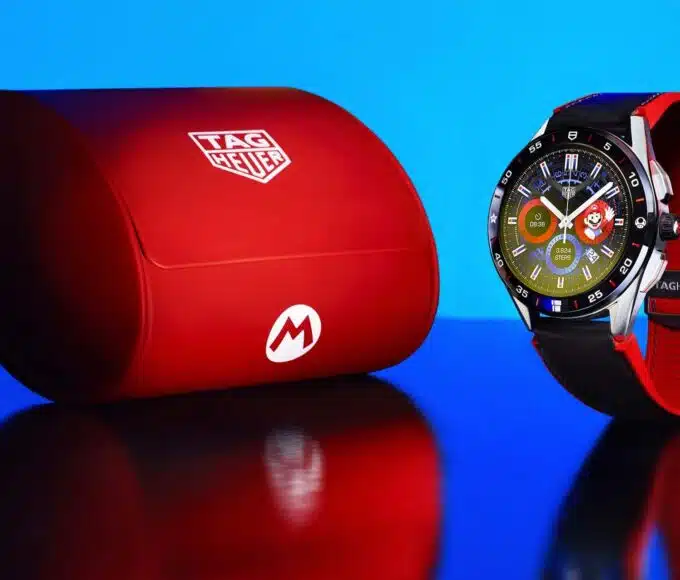 tagheuer connected supermario une min