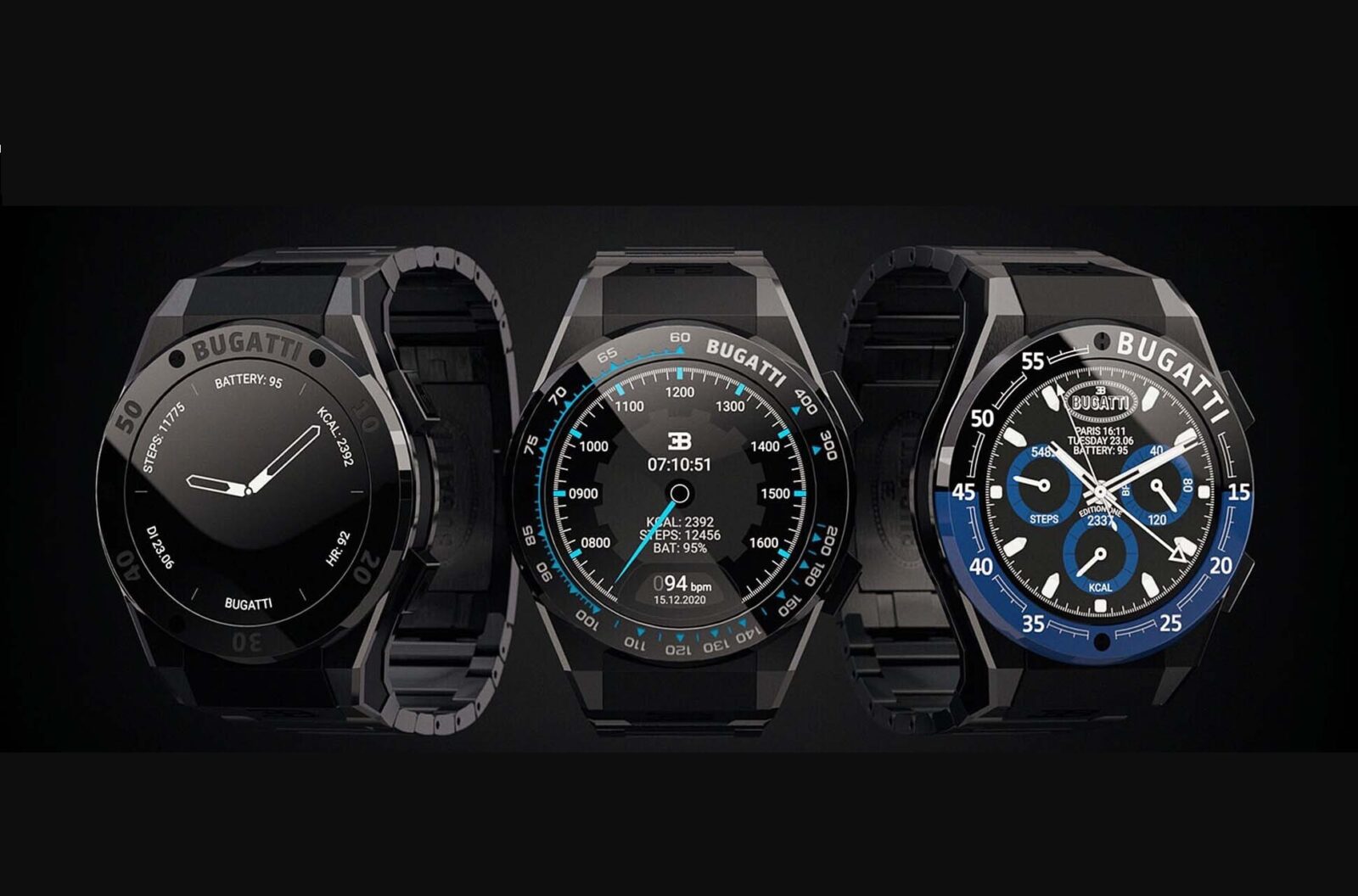 bugatti smartwatch une min