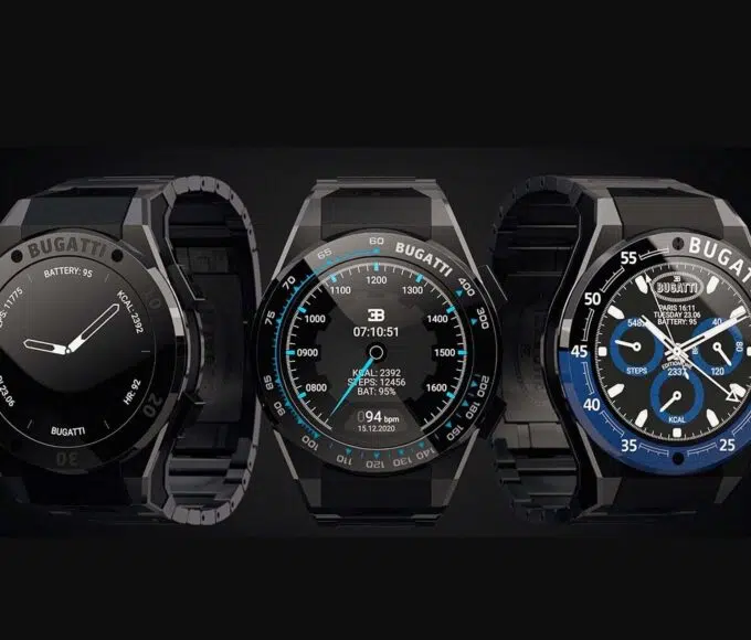 bugatti smartwatch une min