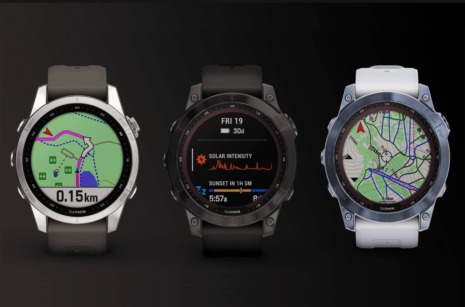 garmin fenix 7 une min