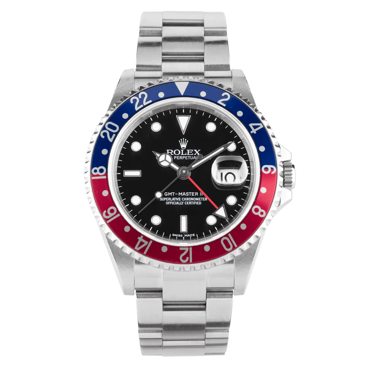 montre rolex gmt master ii 2007 ref 16710blro full set 40 mm