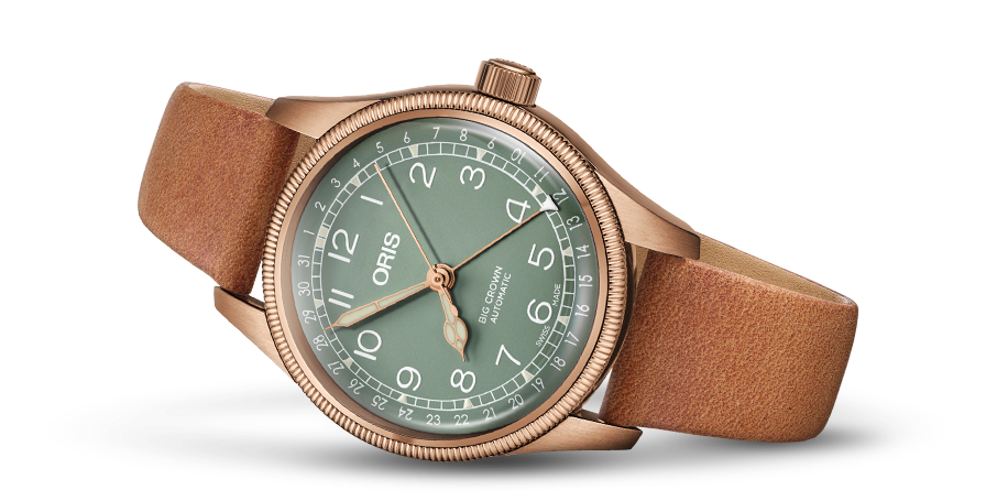 oris big crown pointer date bronze 4