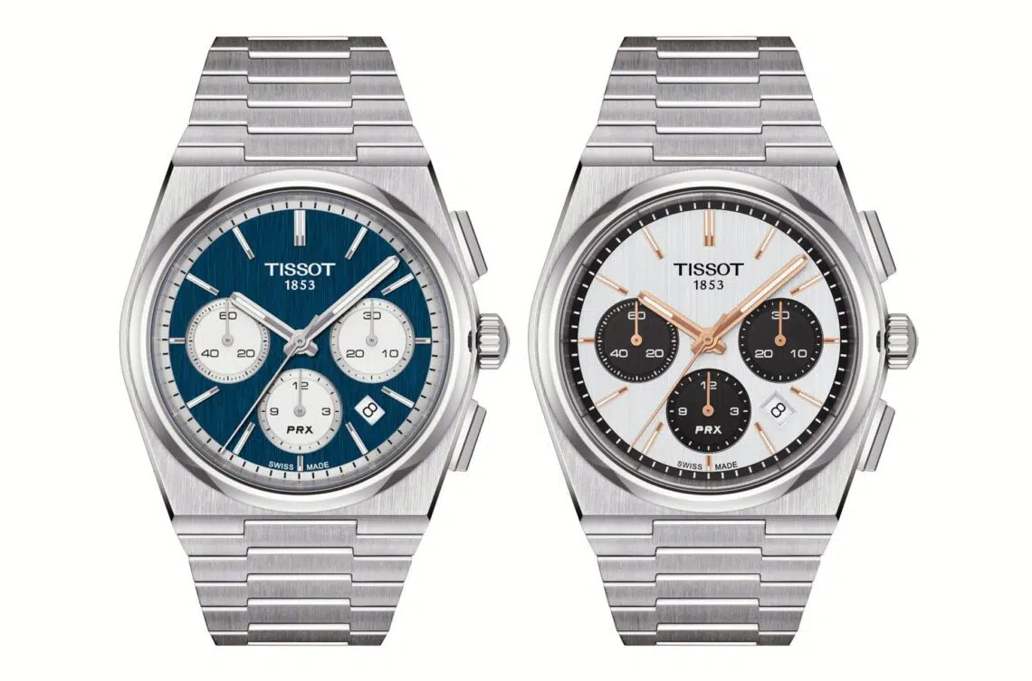 tissot prx chronographe 2022 une min