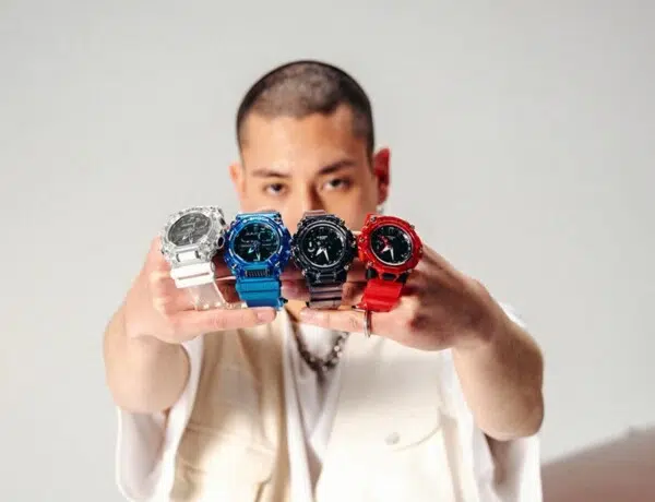 g shock skeleton sound wave series une min