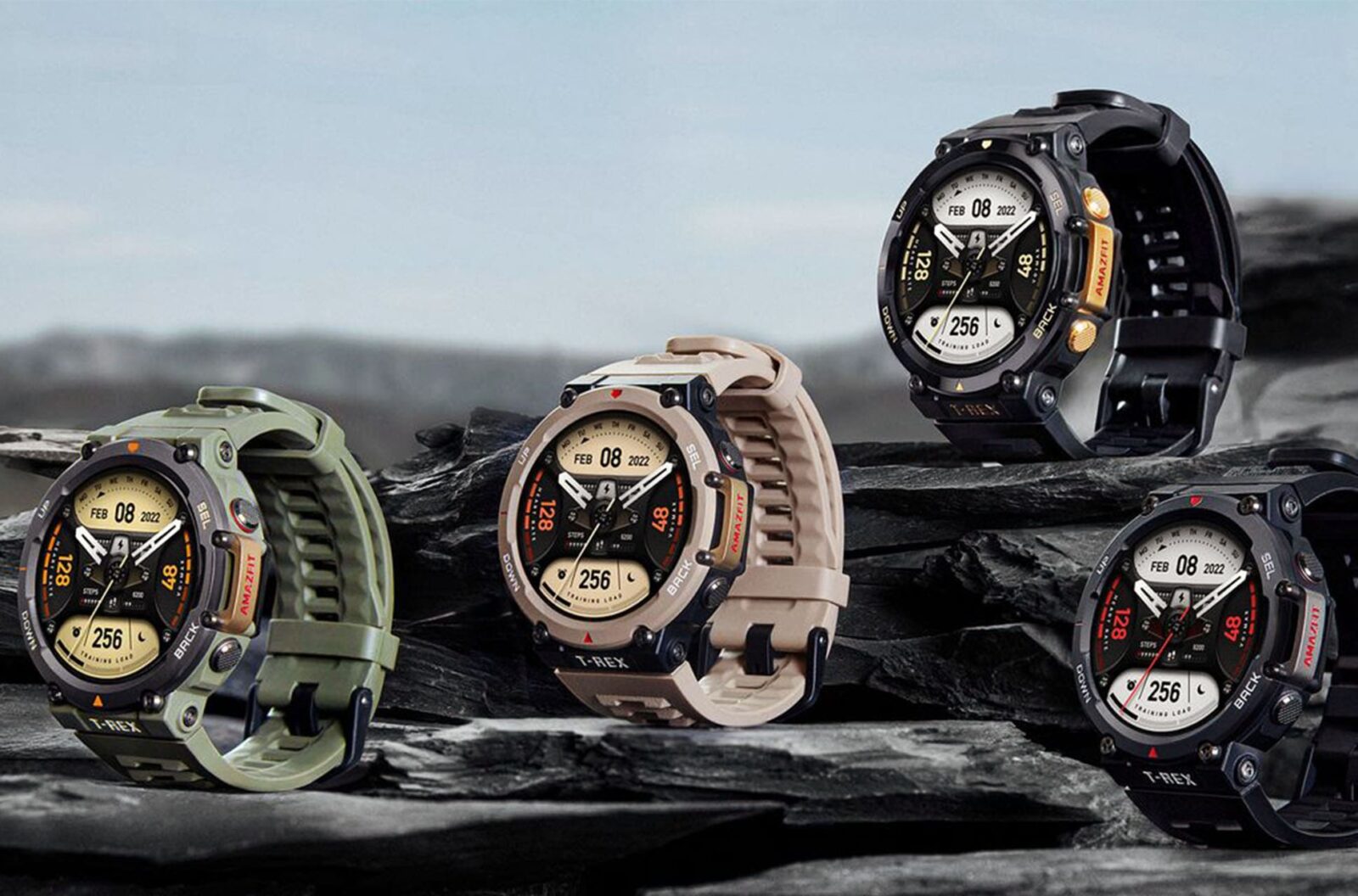 amazfit t rex 2 une min
