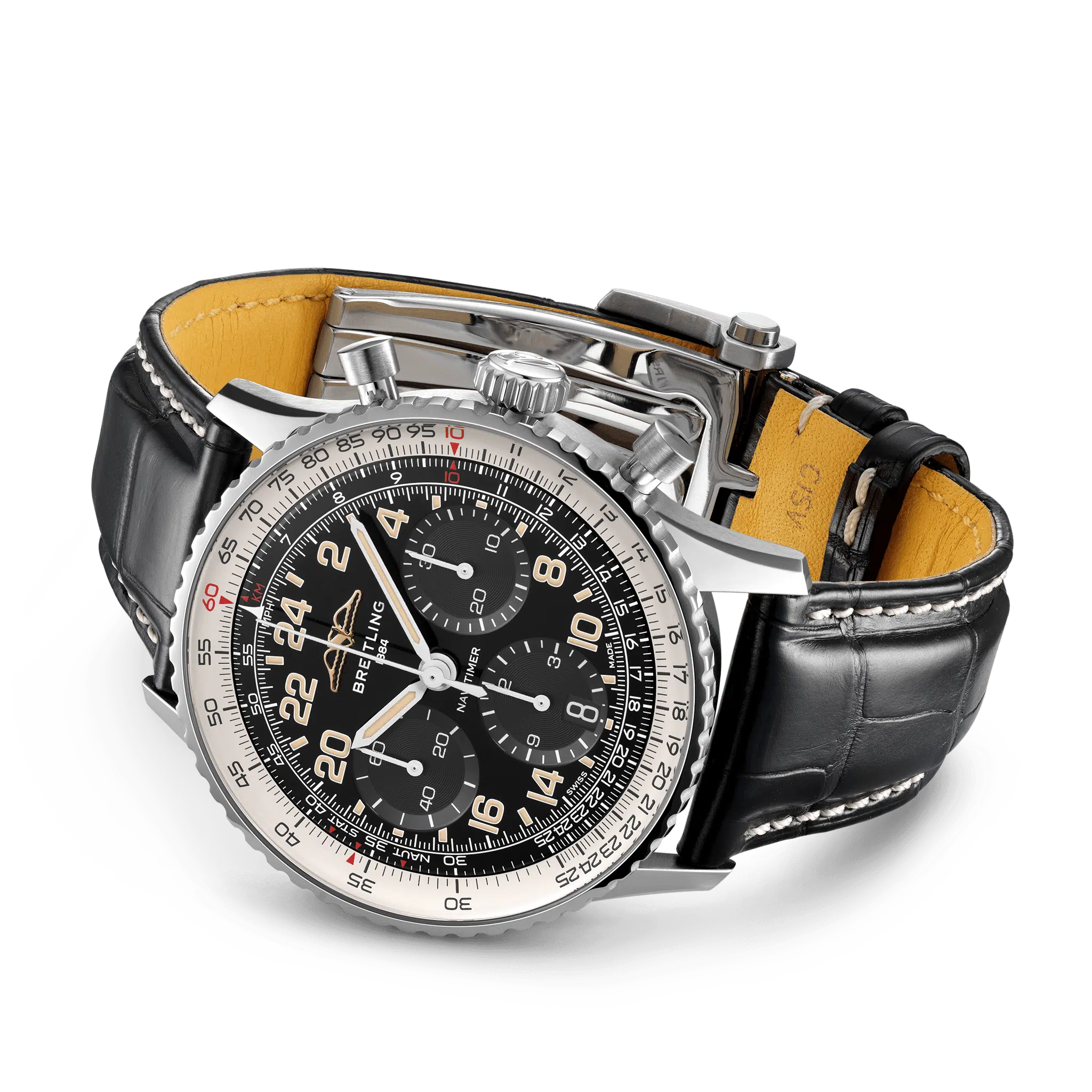 pb02301a1b1p1 navitimer b02 chronograph 41 cosmonaute rolled up