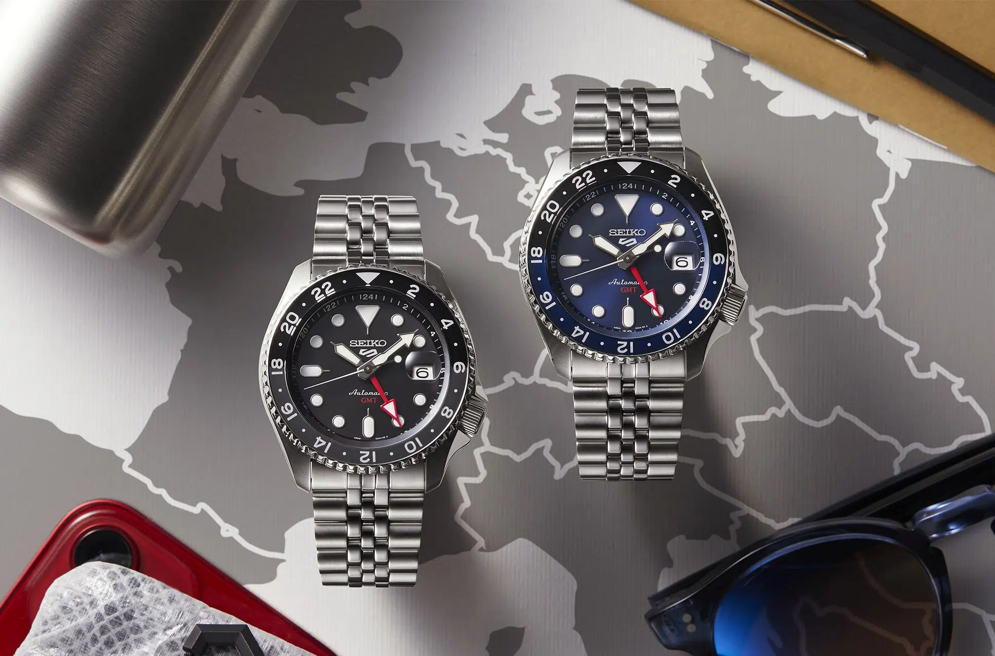 seiko 5 sports gmt une min