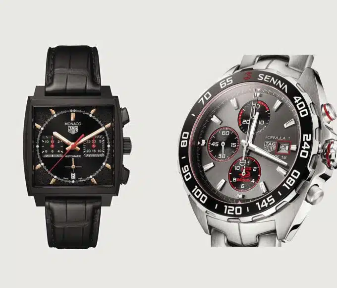 tag heuer pilote une min
