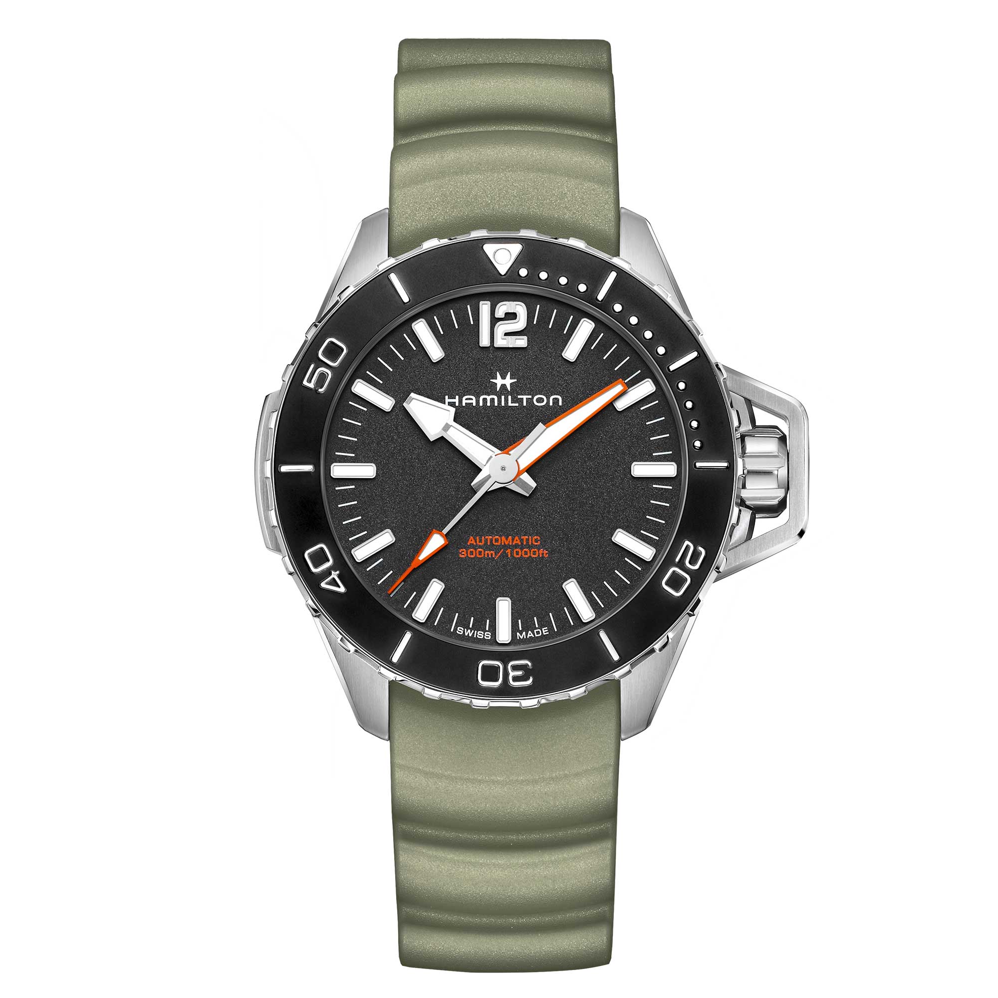 15 hamilton khaki navy frogman automatic