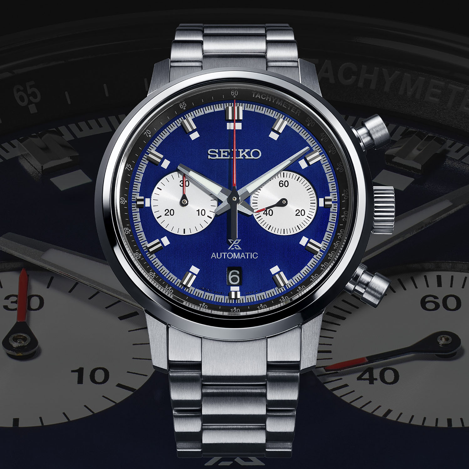 srq043 seiko prospex speedtimer chronograph blue dial 2022 calibre 8r46 1