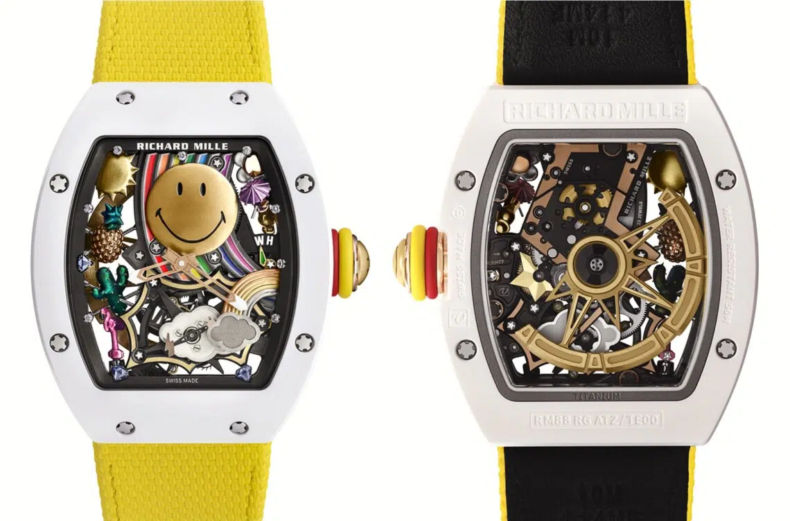 richard mille rm 88 tourbillon automatique smiley une min