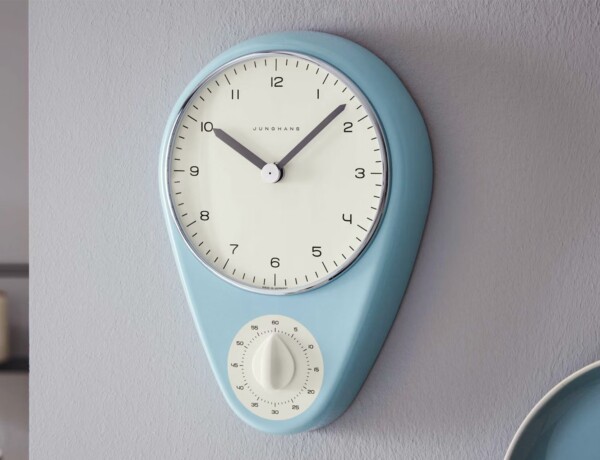 junghans max bill kitchen clock 2022 une min