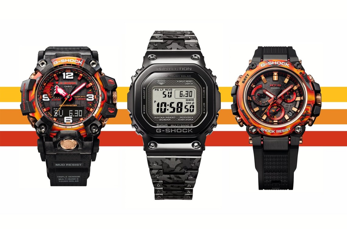 casio gshock 40 ans une min