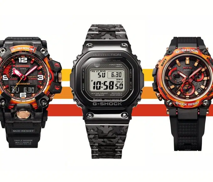 casio gshock 40 ans une min