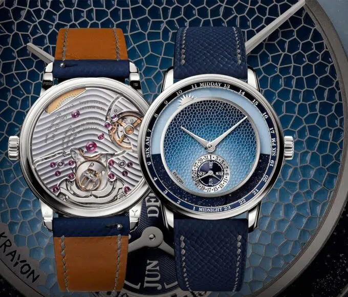 6 montres complexes une min