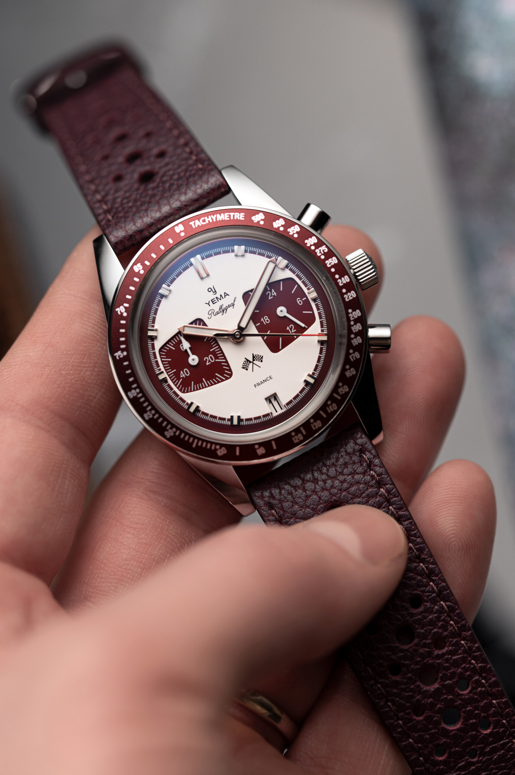 yema rallygraf meca quartz 46