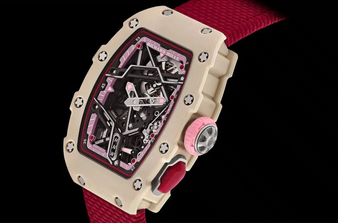 Montre richard mille online bracelet bleu