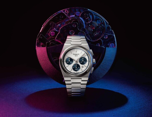 tissot prx chrono blue panda une min