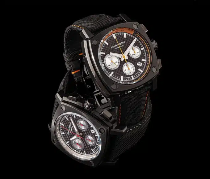 humbert droz hd7 pulsometre orange une min