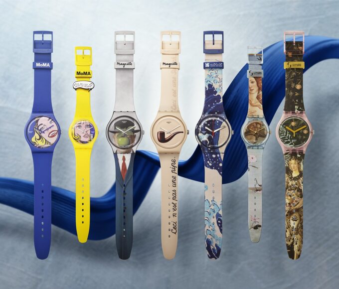 swatch artjourney galerie une min